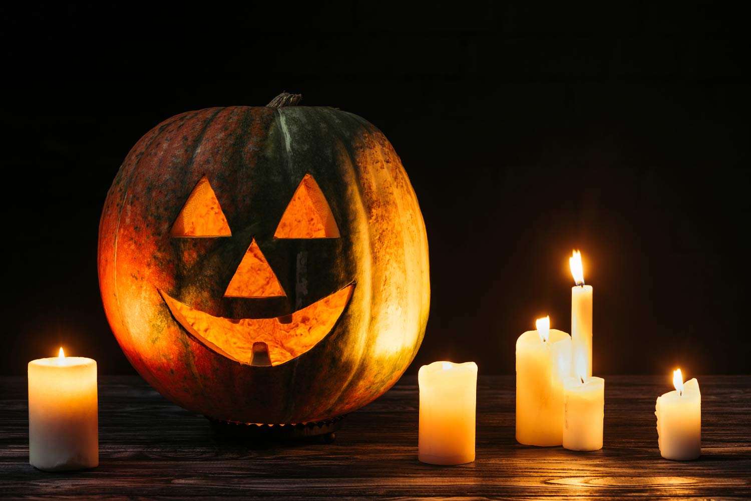 Calgary halloween activities pumpkin and candles
